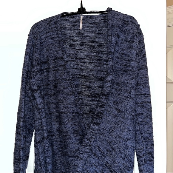 Free People Faux Wrap Sweater, size Large - Picture 7 of 12